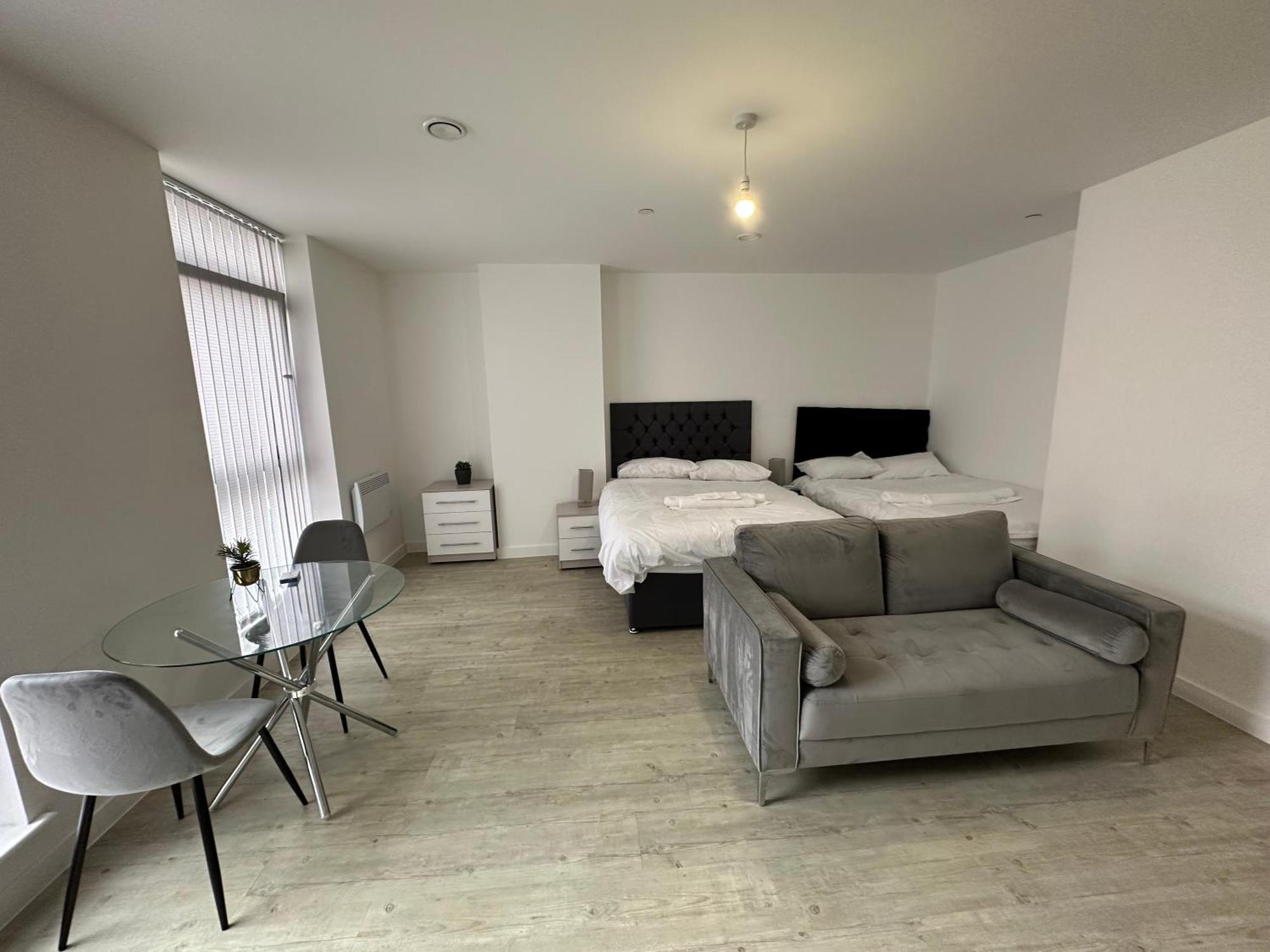 Manchester Old Trafford Studio Apartment Экстерьер фото