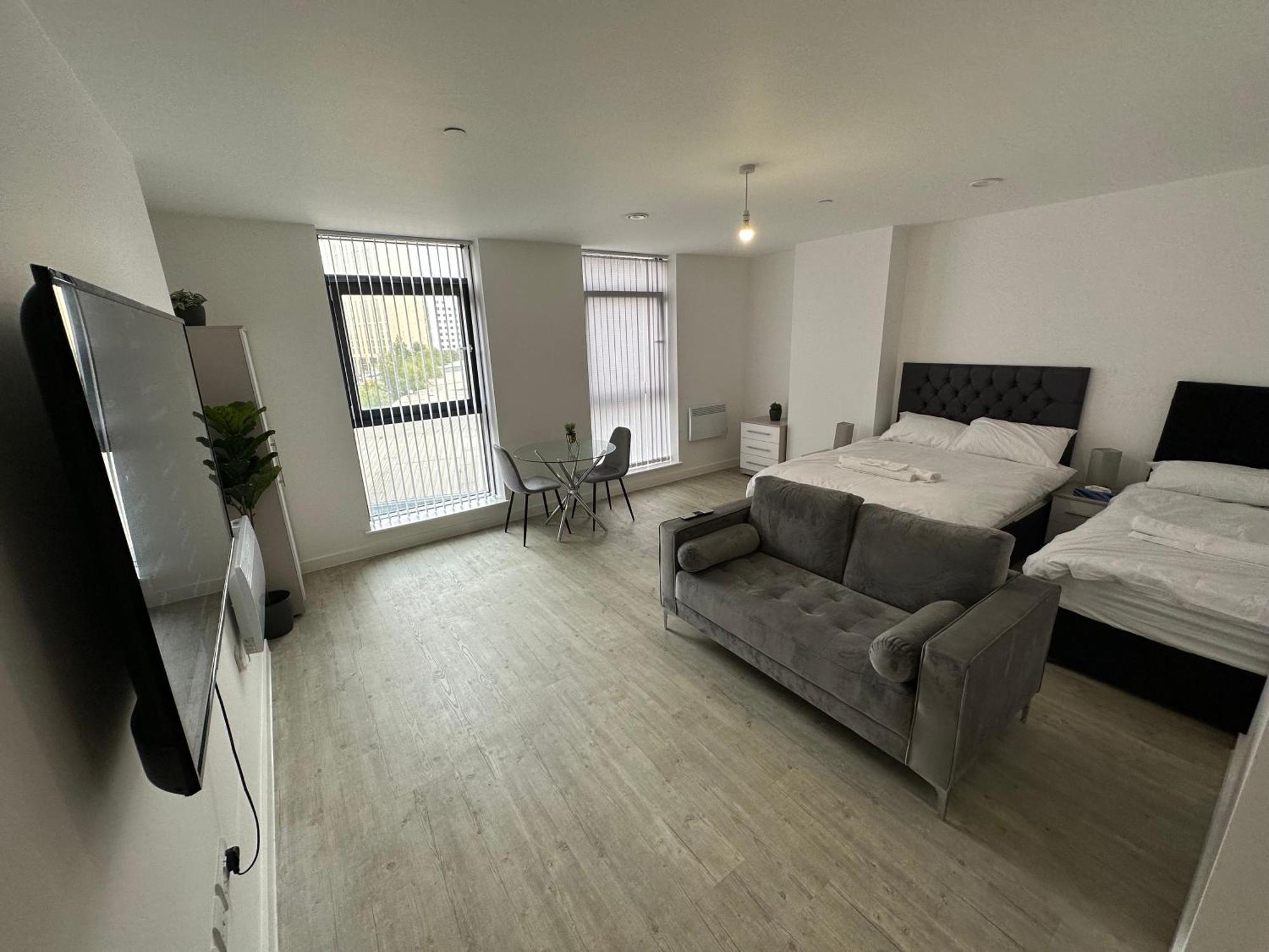 Manchester Old Trafford Studio Apartment Экстерьер фото